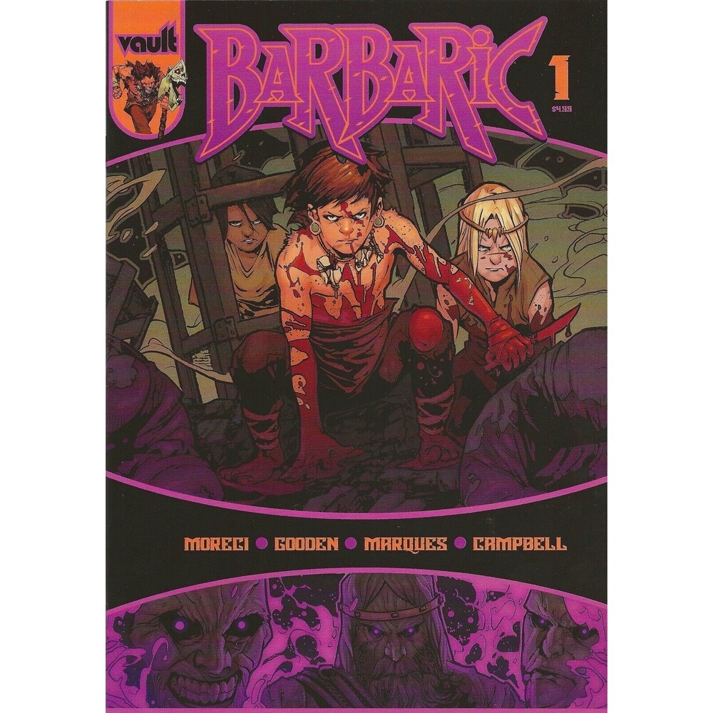 BARBARIC BORN IN BLOOD #1 NATHAN GOODEN 2024 FCBD Free Comic Book Day Unstamped